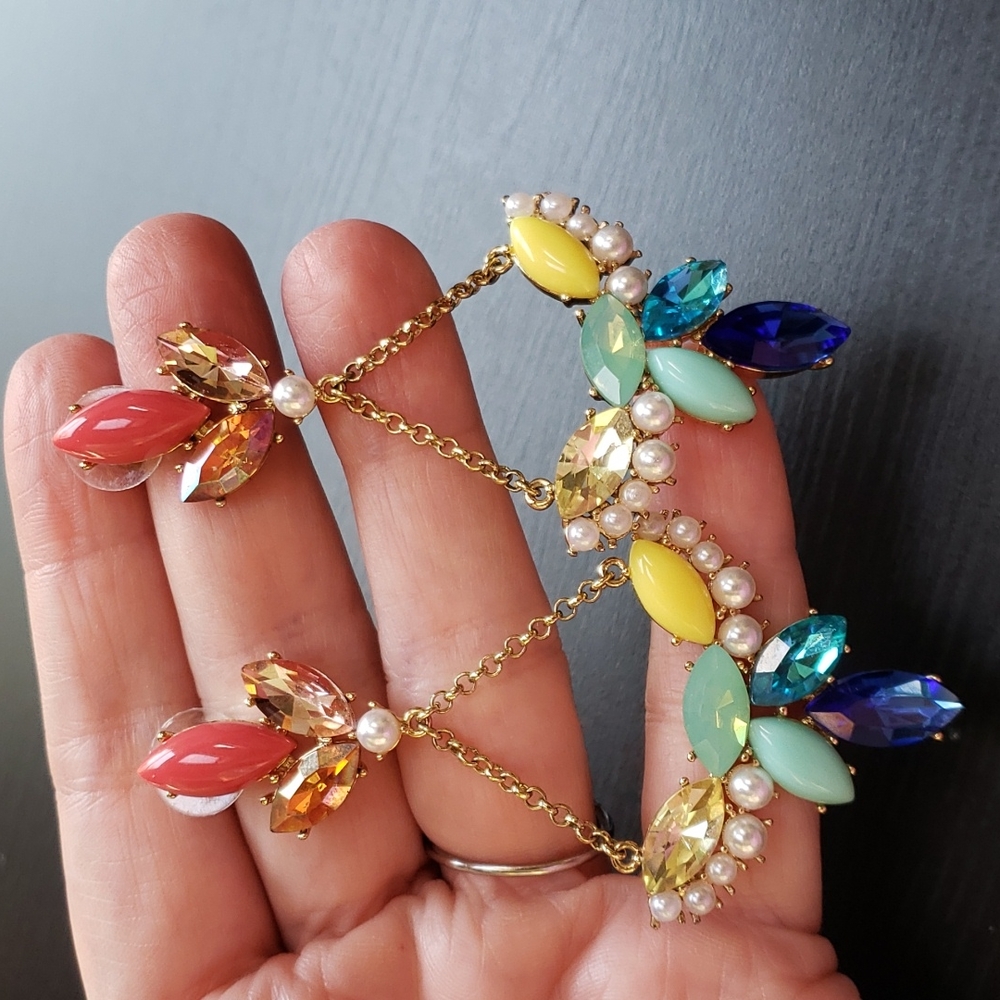 LF Rainbow dangle earrings